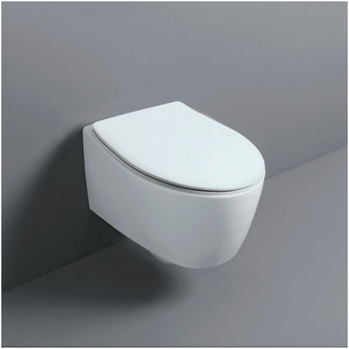 Чаша унитаза подвесная Simas LFT 18 bia цвет белый без сиденья каскадный смыв